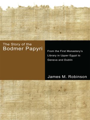 cover image of The Story of the Bodmer Papyri